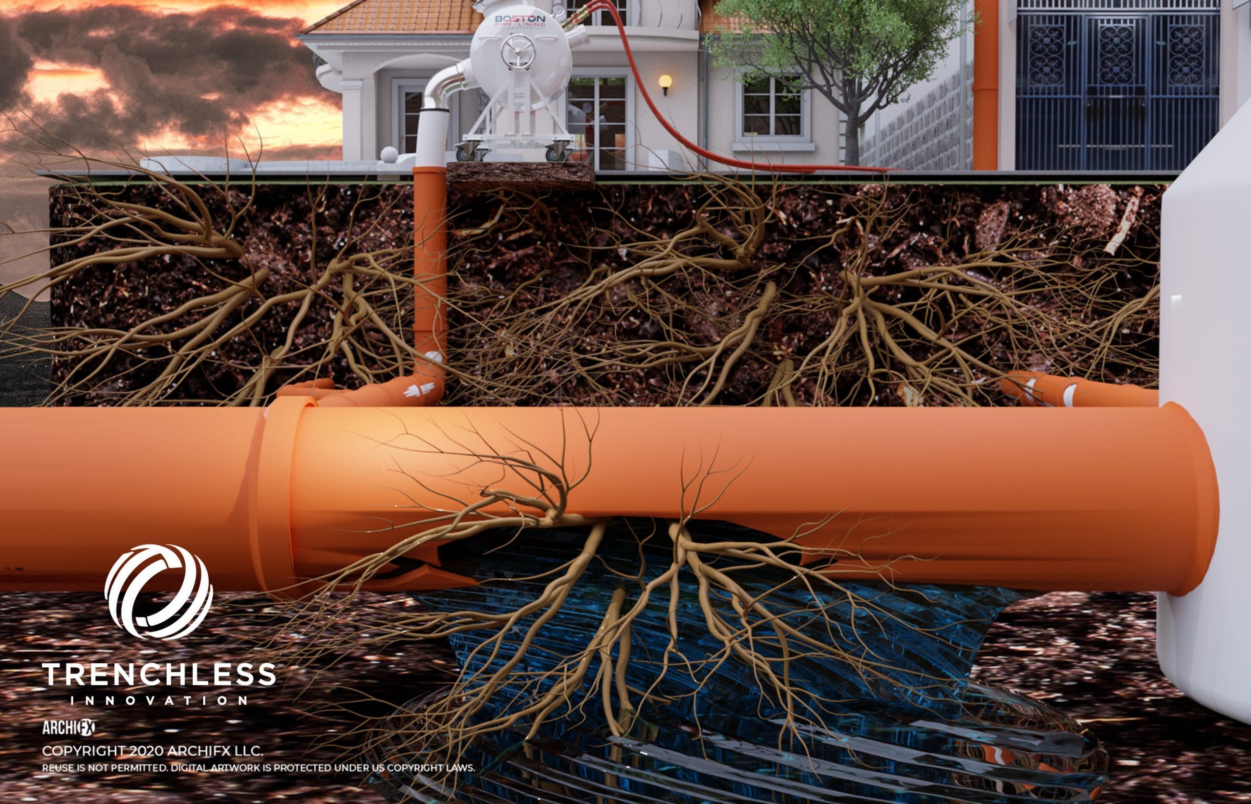 Sewer line problems are not a laughing matter